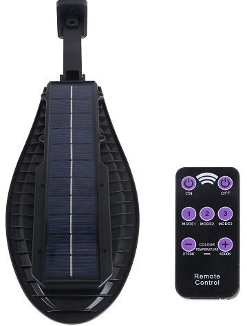 Соларна LED светилка 60W IP65 со држач - Image 5