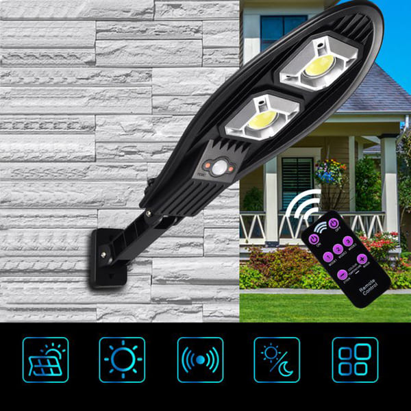 Соларна LED светилка 60W IP65 со држач