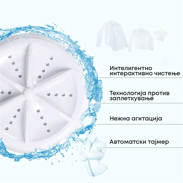 Практична и пренослива машина за перење алишта - Image 8