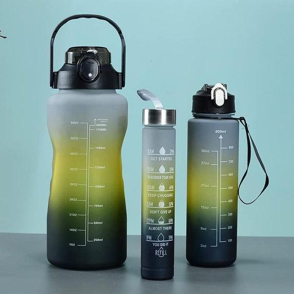 Сет 3 шишиња за вода со тајмер маркери 280ml-2l - Image 9