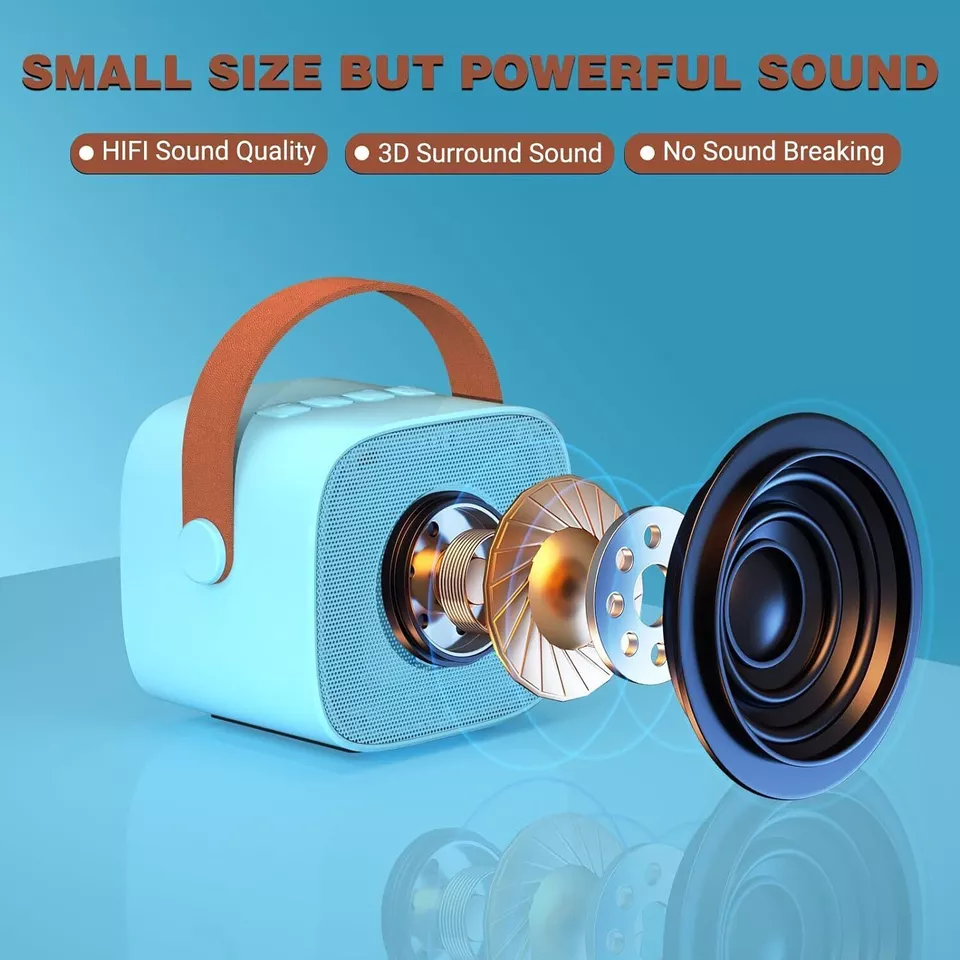 K1 pro мултифункционален HiFi ретро стерео звучник - Image 4