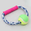 Играчка за вежбање со јаже со рачка за кучиња