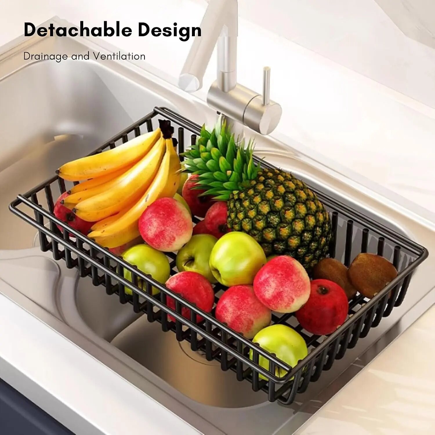 ModuLuxe™ Комбинирана метална сталажа со кошници - Image 8