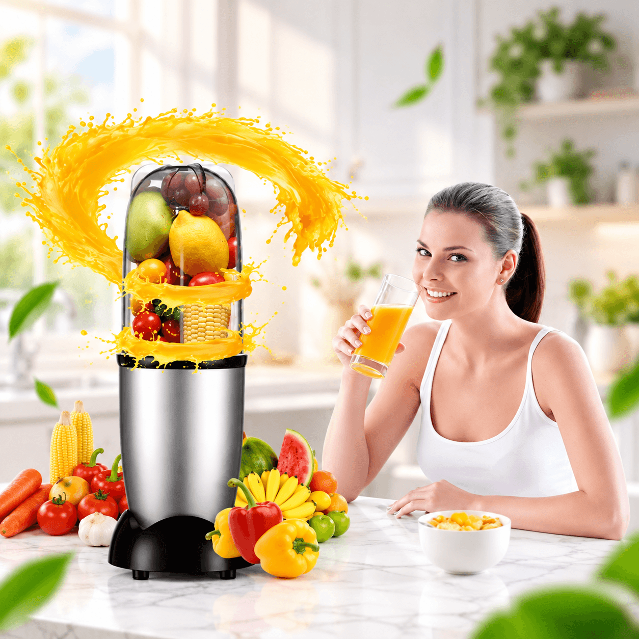 Denx DX3215™ Мултифункционален блендер со голема брзина (Бесплатна достава) - Image 6