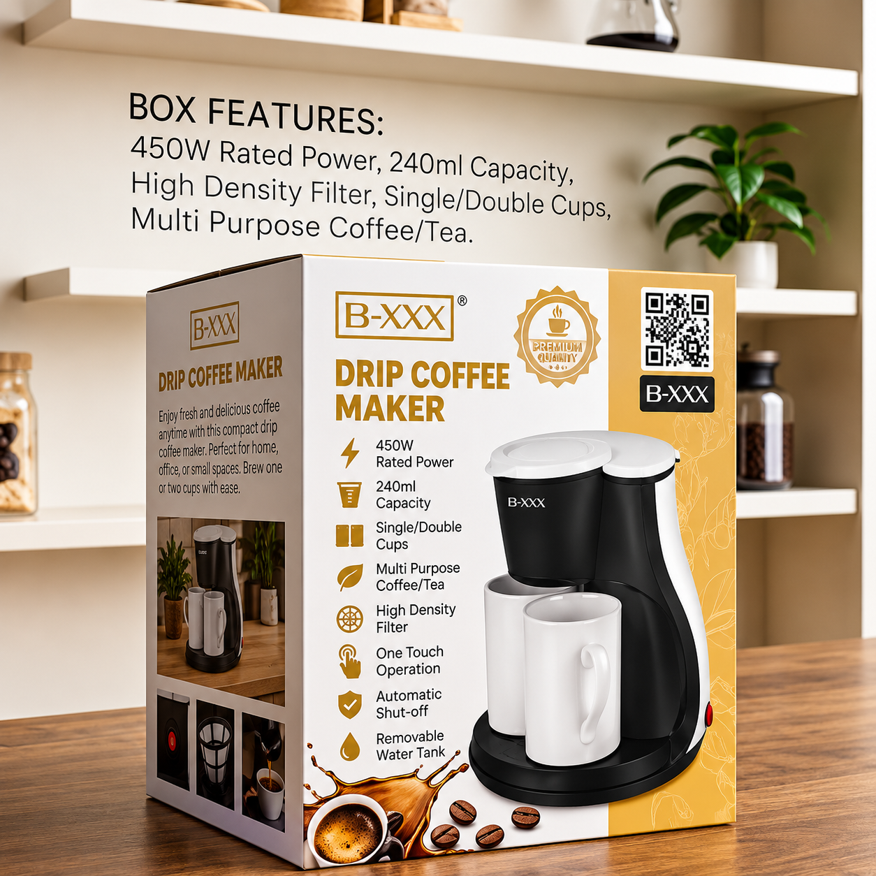 Denx Velmora Brew™ Кафемат за инстант кафе - Image 2