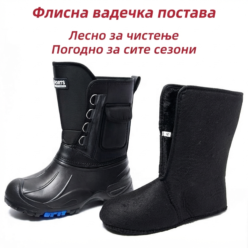Daeful ThermoGrip™ Водоотпорни зимски чизми за снег (БЕСПЛАТНА ДОСТАВА) - Image 4