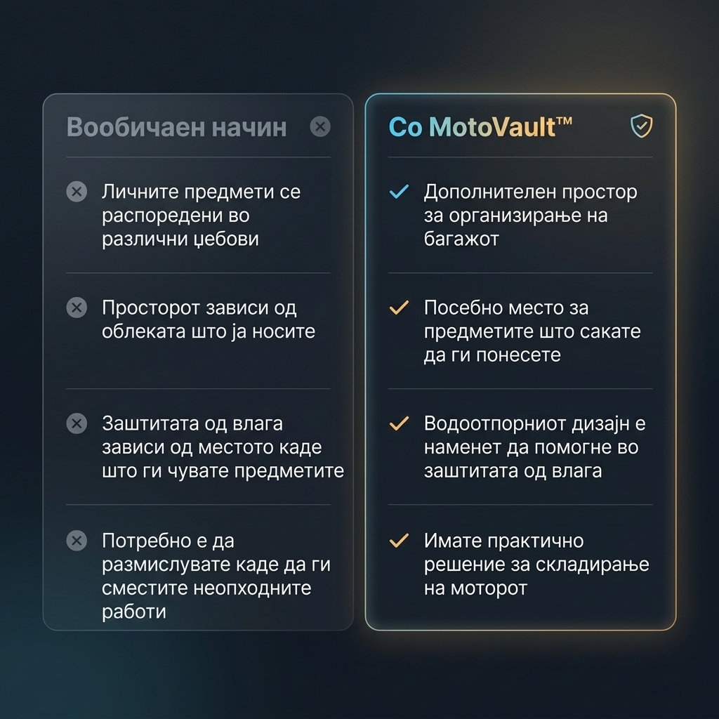 MotoVault™ Водоотпорен куфер за мотоциклистичка кацига 47L (БЕСПЛАТНА ДОСТАВА) - Image 3